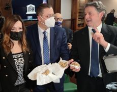 Lucia Borgonzoni, Fabio Cerretano e Michele Boscagli