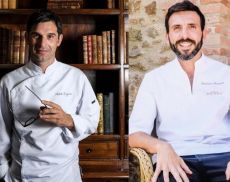 Gli chef Matteo Temperini e Domenico Francone (foto Francone: Paolo Biava)