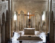Interno dell’Abbazia di Sant’Antimo