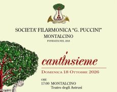 “Cantinsieme”, la rassegna delle corali by Filarmonica “G.Puccini”: domenica 18 ottobre, al Teatro degli Astrusi