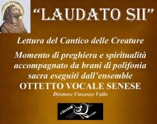 Laudato Sii: all’Abbazia di Sant’Antimo, lettura del Cantico delle Creature e brani di polifonia sacra