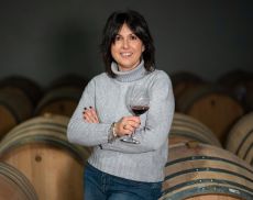 Elisa Fanti, titolare di Tenuta Fanti, a Montalcino