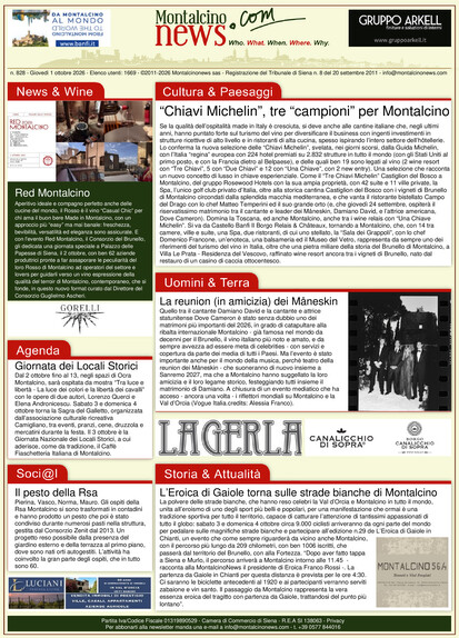 Ultima Newsletter